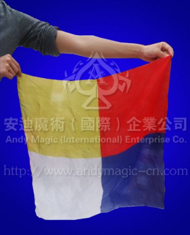四色方巾變大方巾 60cm